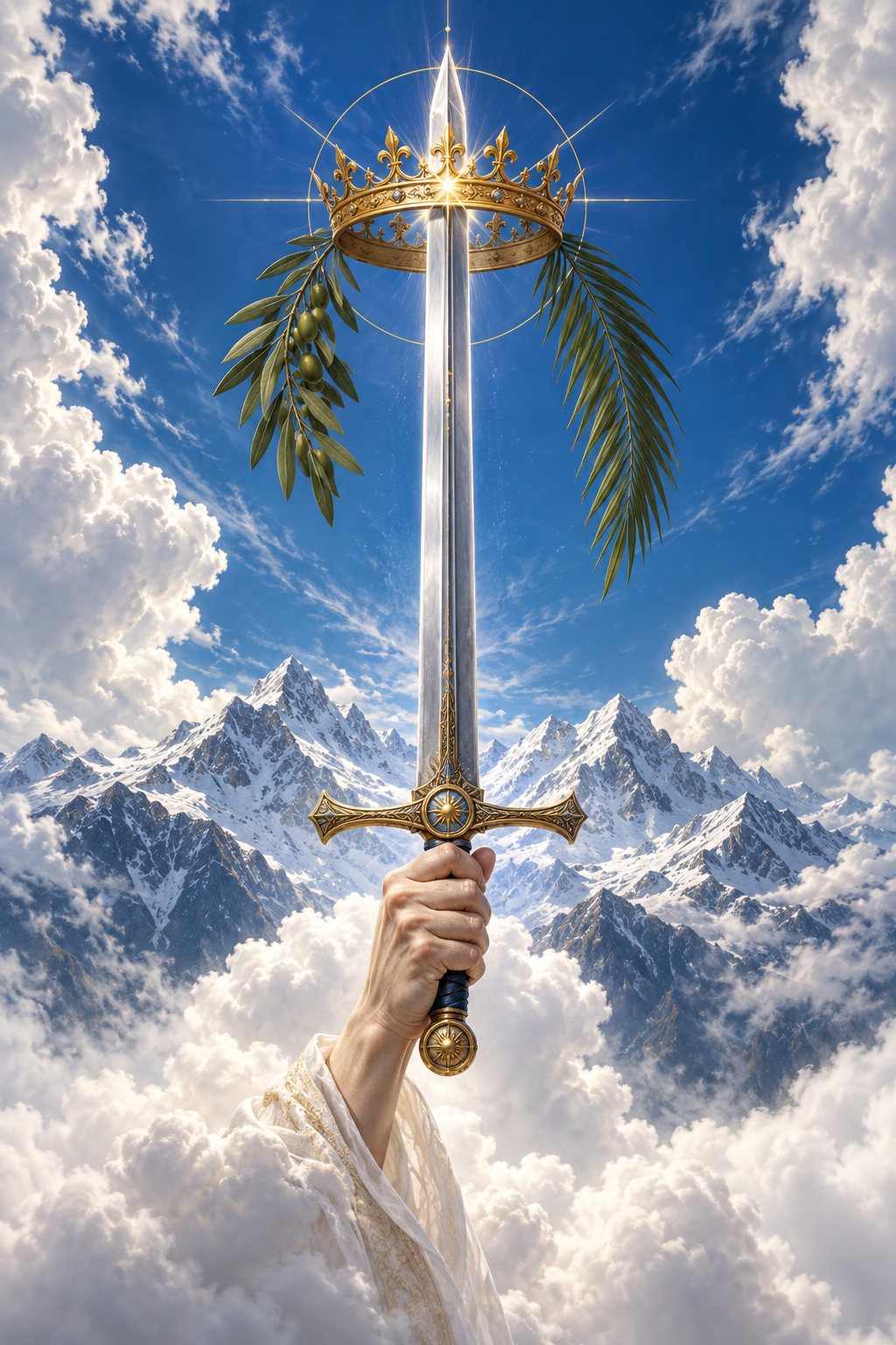 Ex Umbris Ad Astra Tarot — Ace of Swords